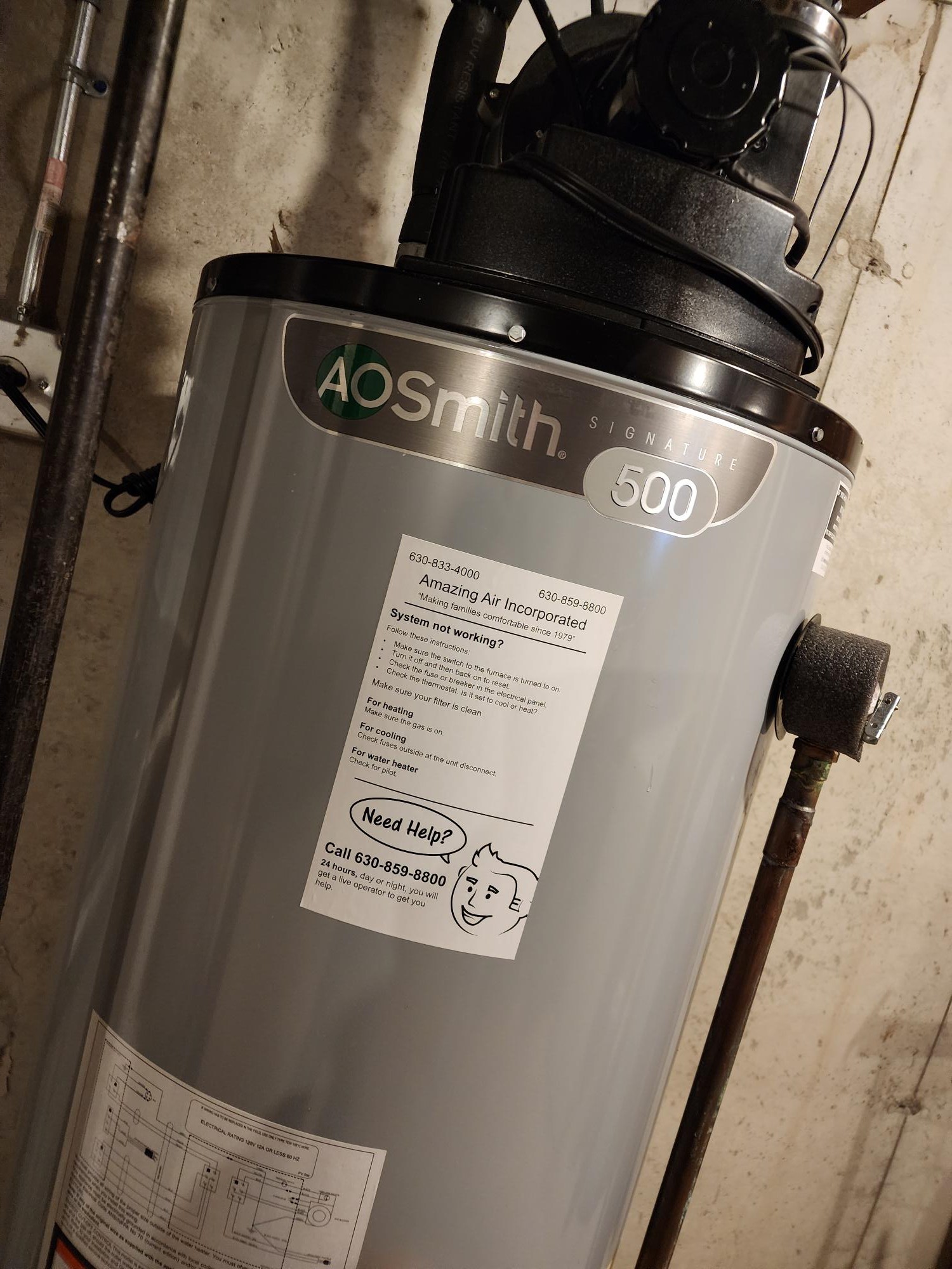 Water Heater Installation in North Aurora, IL