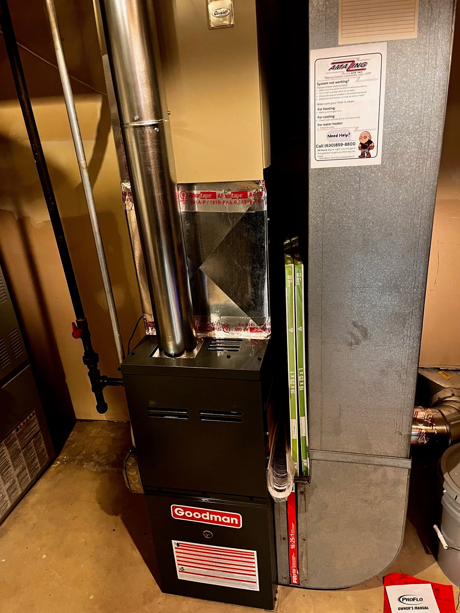 Furnace Replacement in Kaneville, IL