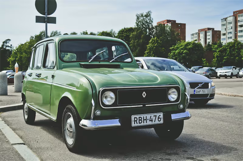 Voiture Renault Vintage