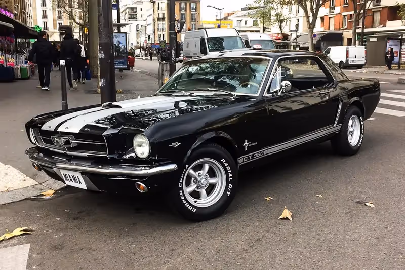Voiture Ford Retro