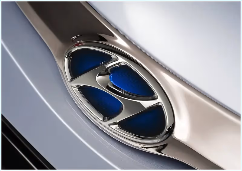 Voiture hyundai logo