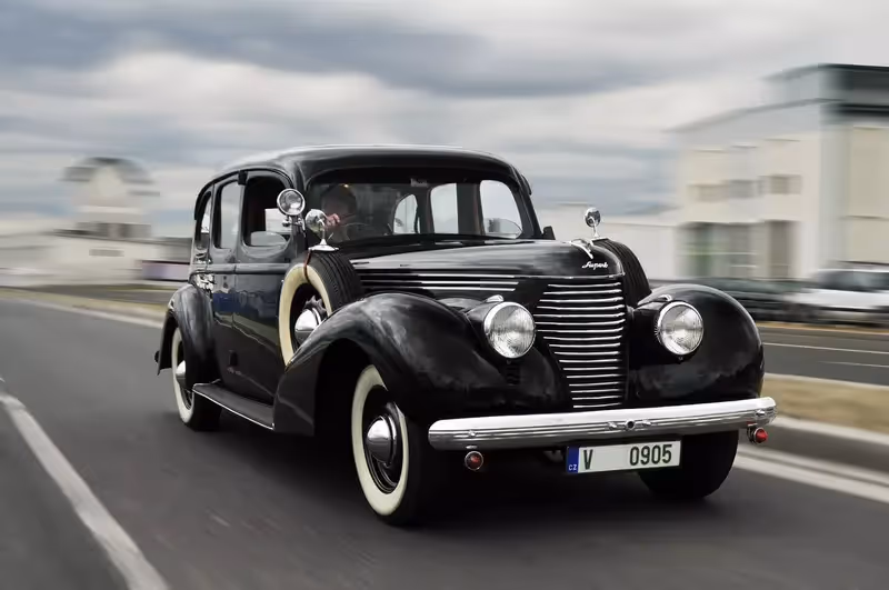 Skoda voiture retro
