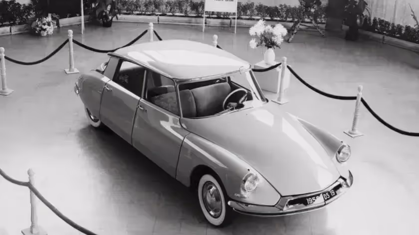 Voiture DS Vintage retro