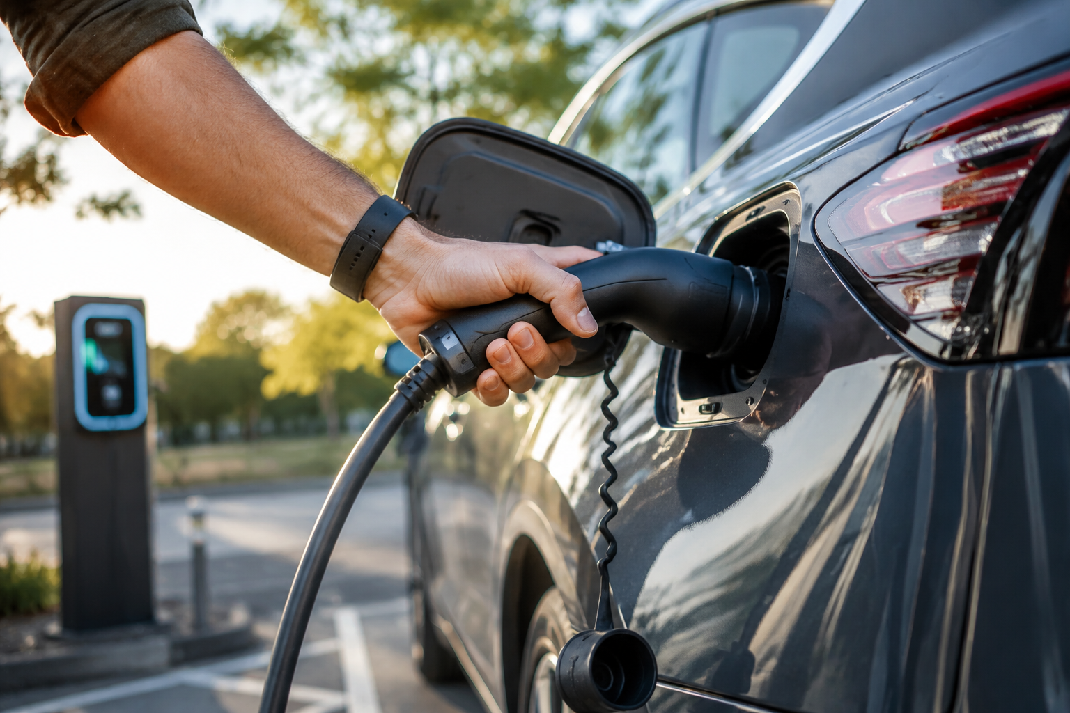 recharge voiture hybride