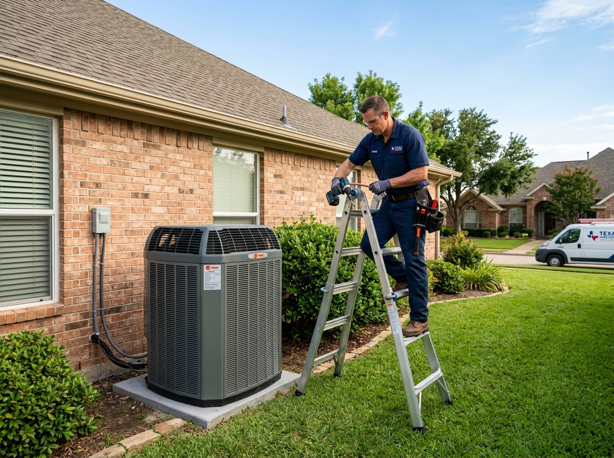 heat pump installation spring tx
