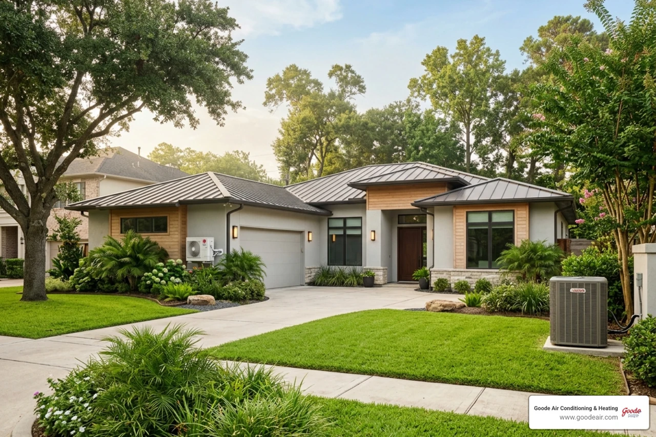 mini split vs central air humid climate Houston home - is a mini split better than central air in humid climates