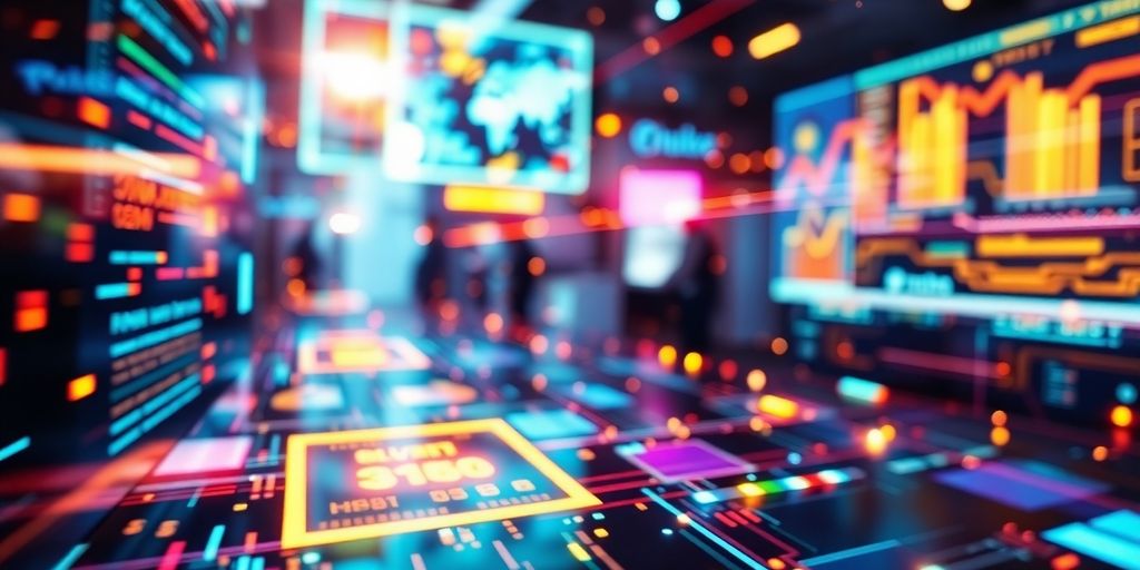 Future event technology with digital interfaces.