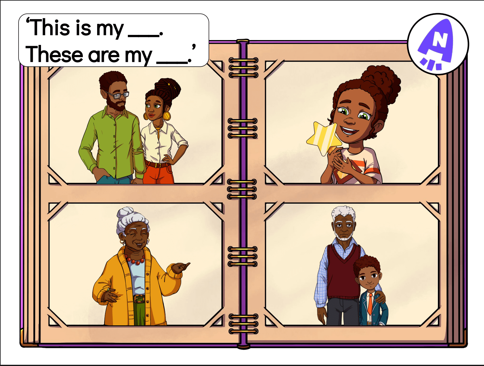 Family: describe the image