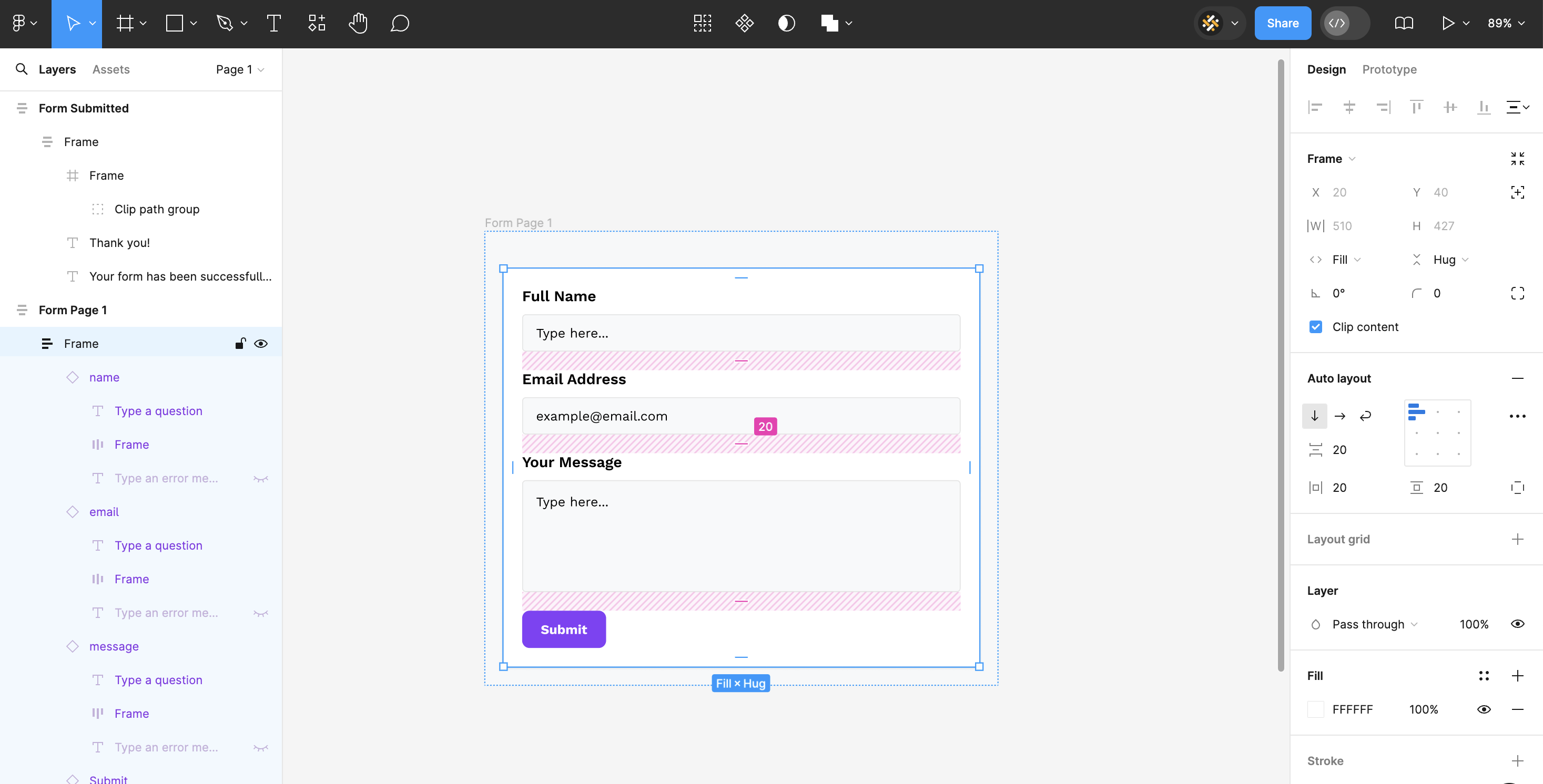 Form design best practices