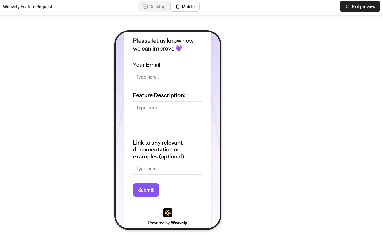 Responsive form design for user-friendly experience