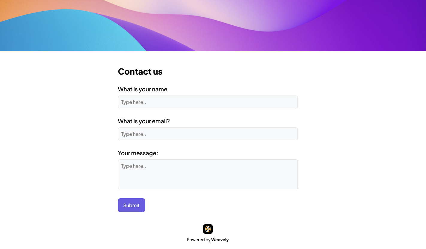 Optimising form conversion rate by decluttering the form