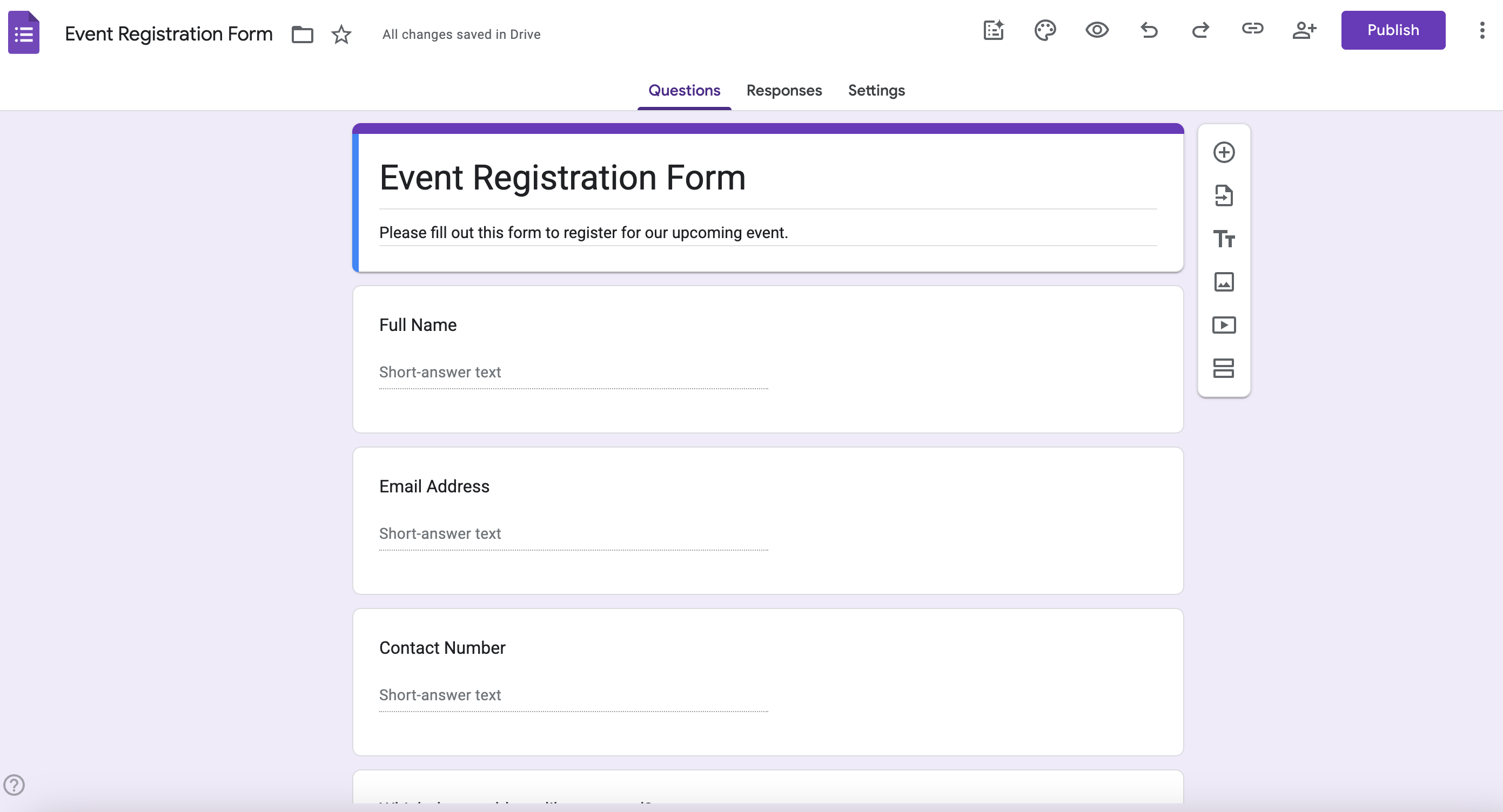 Using Google Forms to collect data and sync it with Google Sheets