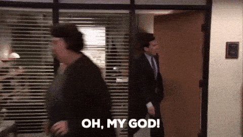 Michael Scott meme from The Office with caption “OH, MY GOD!”, used as example output from ChatGPT Agent Mode.