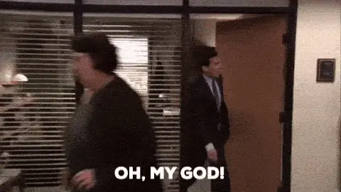 Michael Scott meme from The Office with caption “OH, MY GOD!”, used as example output from ChatGPT Agent Mode.