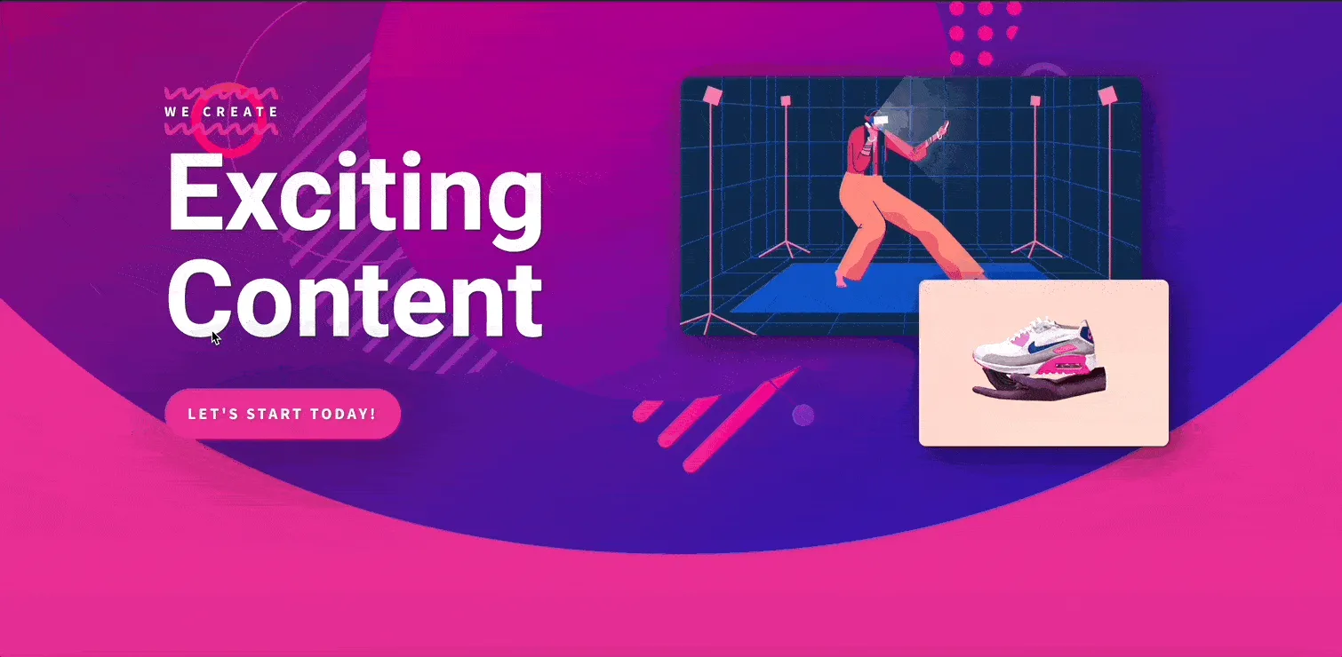 Animated GIF showing a well-designed website contrasted by an unattractive contact form created using Google Forms and AI, highlighting the visual mismatch between the sleek website and the basic form.