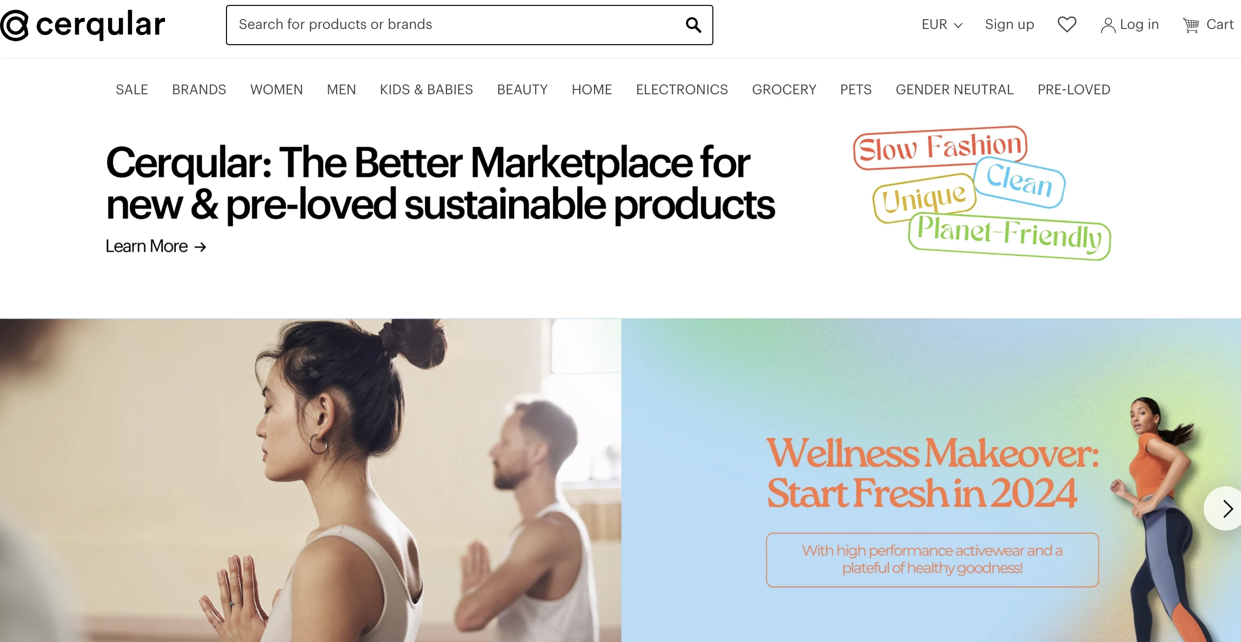 Cerqular is a sustainable online retailer that used custom form made in Weavely for customer onboarding