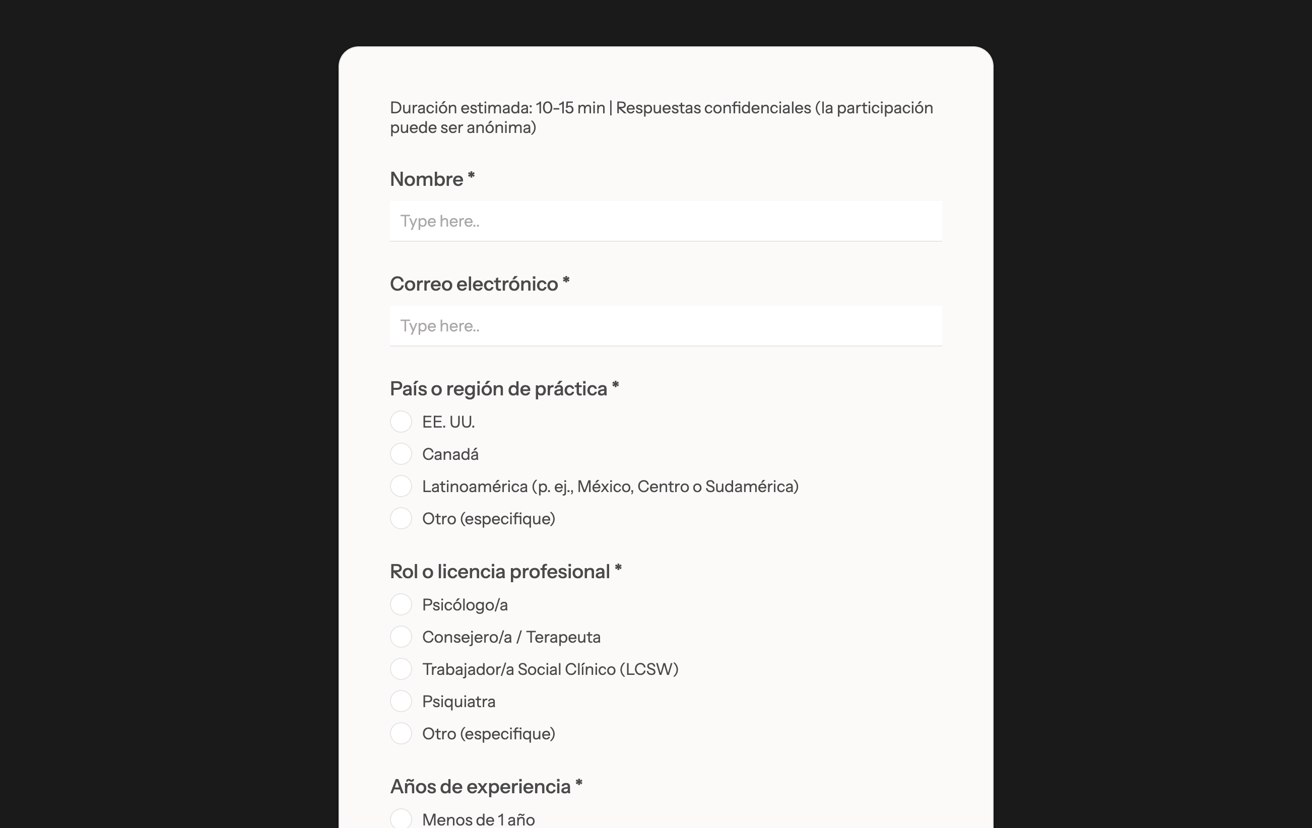 Surveying mental health therapists on their level of AI adoption