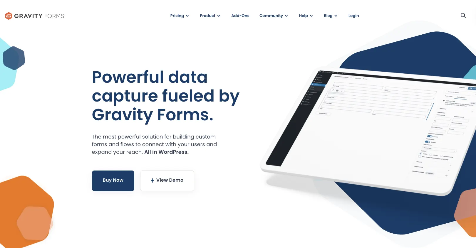 Gravity forms - a form builder for WordPress with an n8n integration