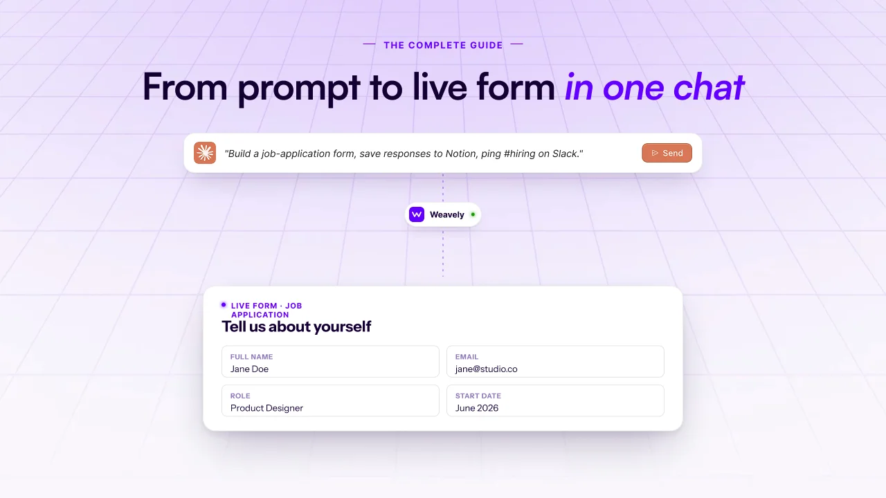Claude Connectors for Forms and Surveys: The Complete Guide