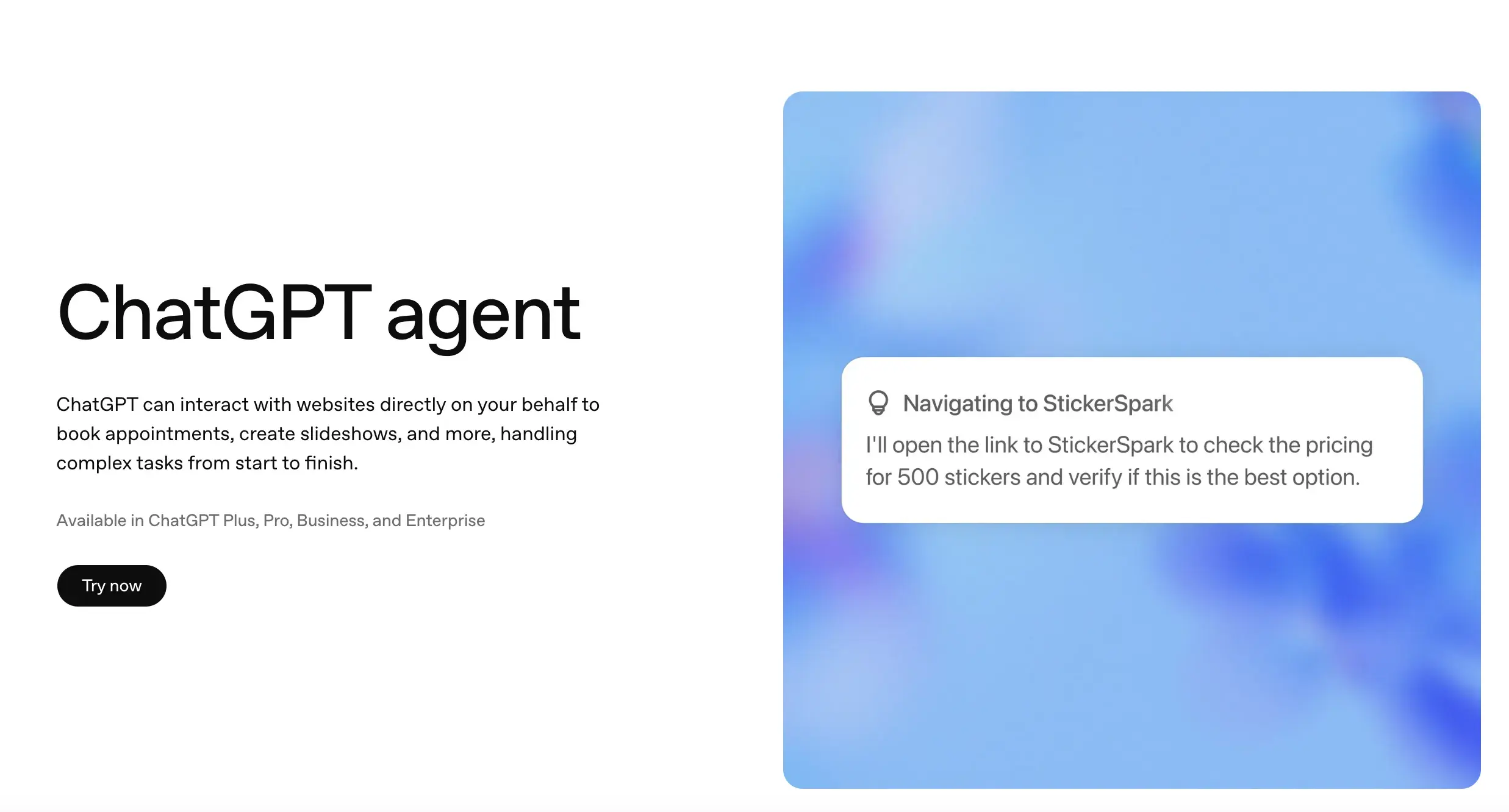 ChatGPT apps page