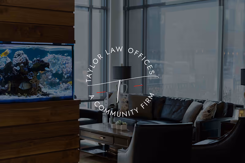 Taylor Law Offices interior with community firm logo at Idaho Air sponsor section