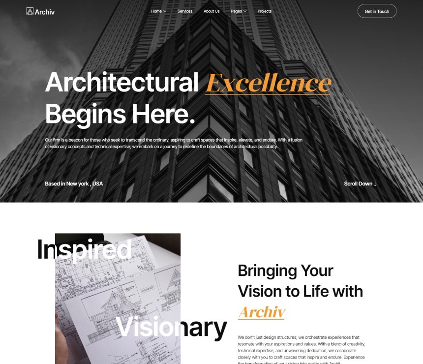 archiv — Kurumsal Webflow örneği