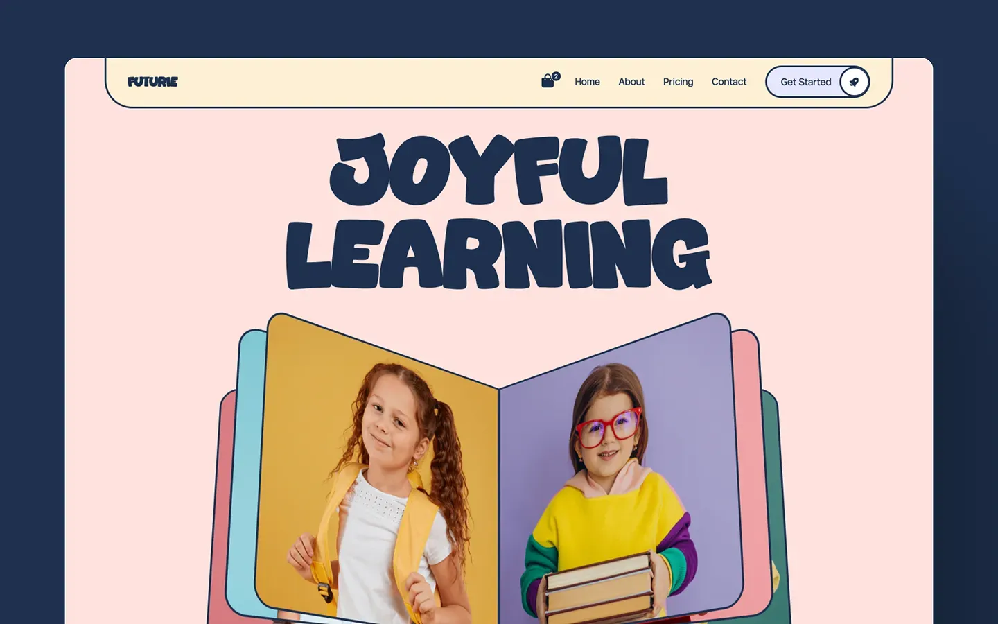 Futurie — Kurumsal Webflow örneği