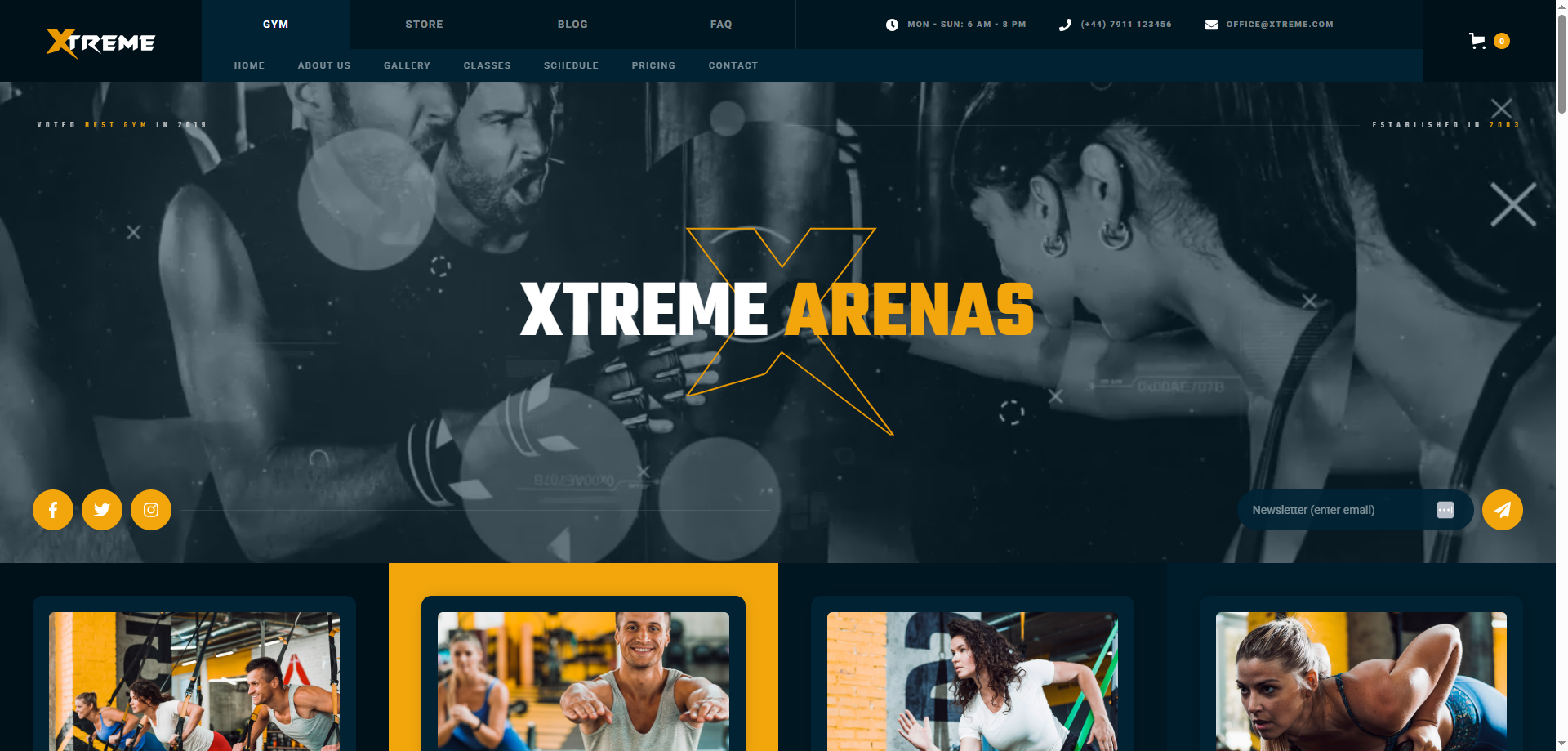 Xtreme — Kurumsal Webflow örneği