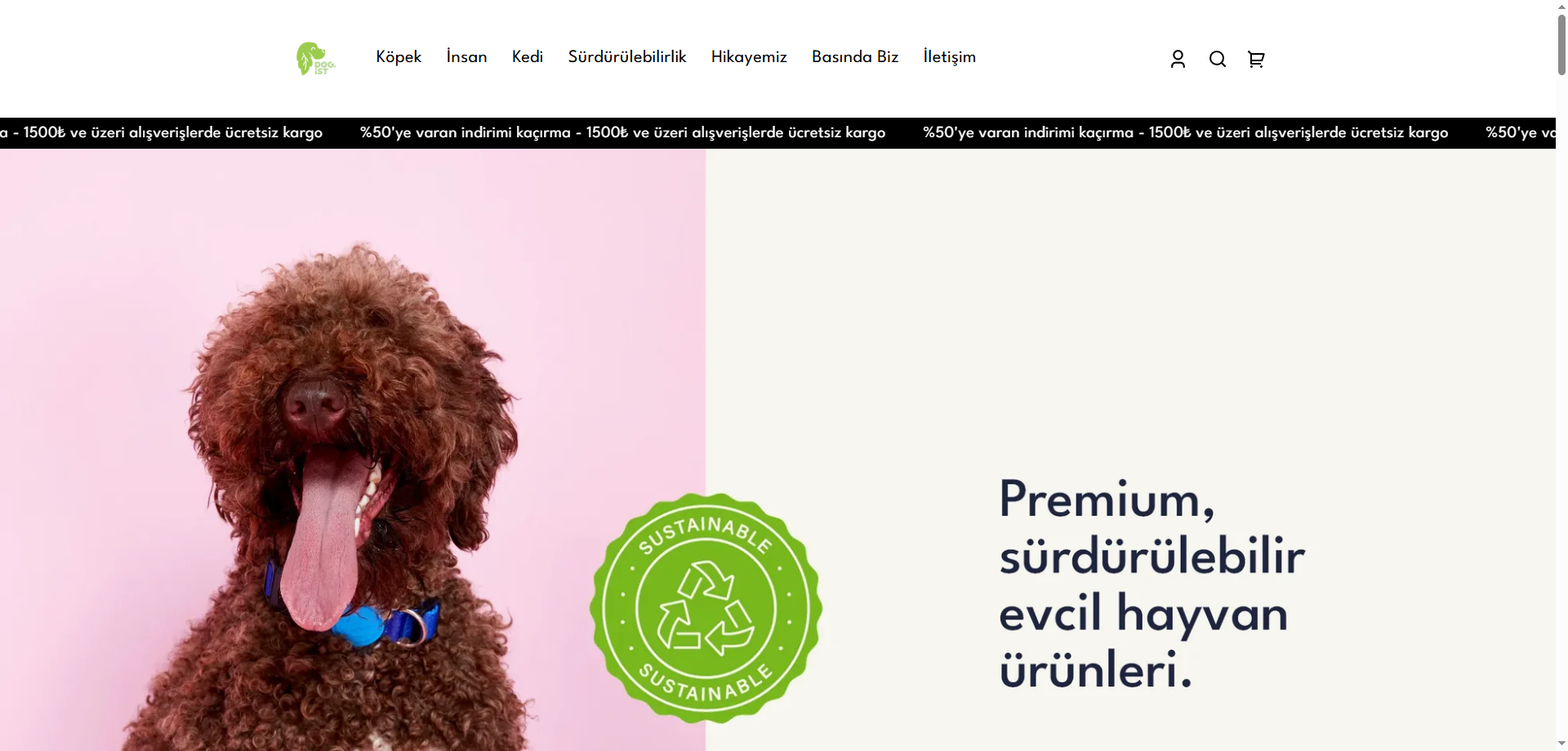 Dogist — E-ticaret İkas örneği
