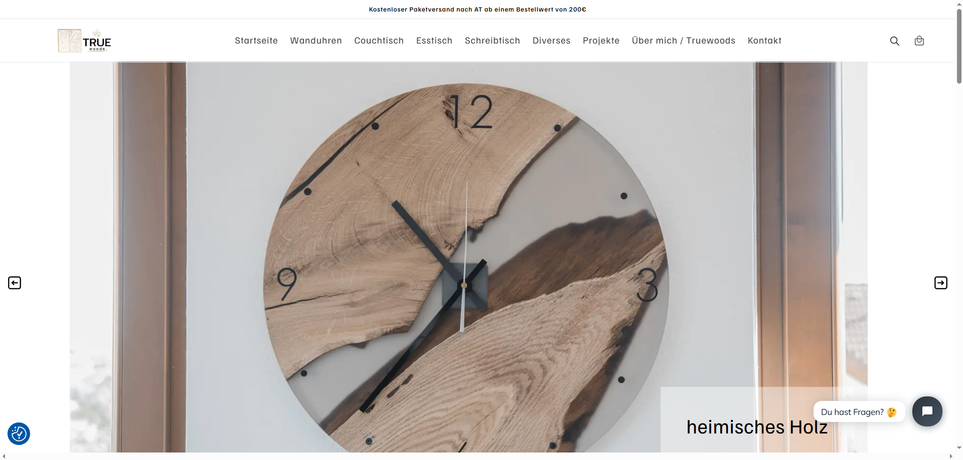 True Woods — E-ticaret İkas örneği