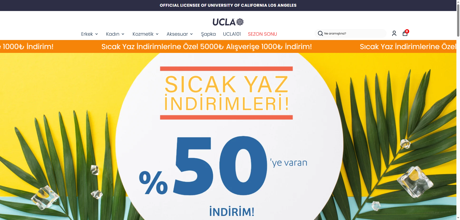 Ucla — E-ticaret İkas örneği