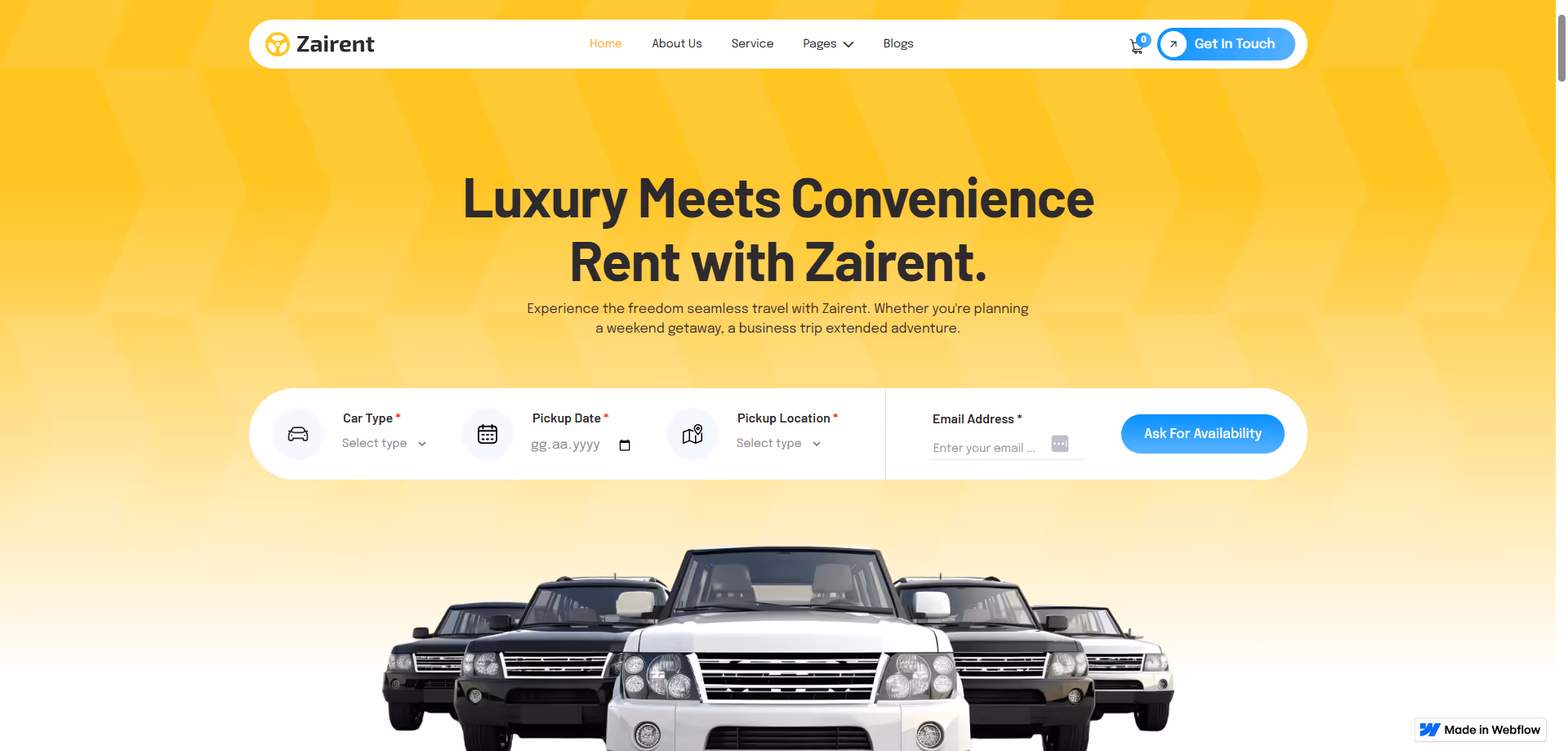 Rent a car oto galeri araç kiralama web site tasarım Örnekleri ve Şablonları