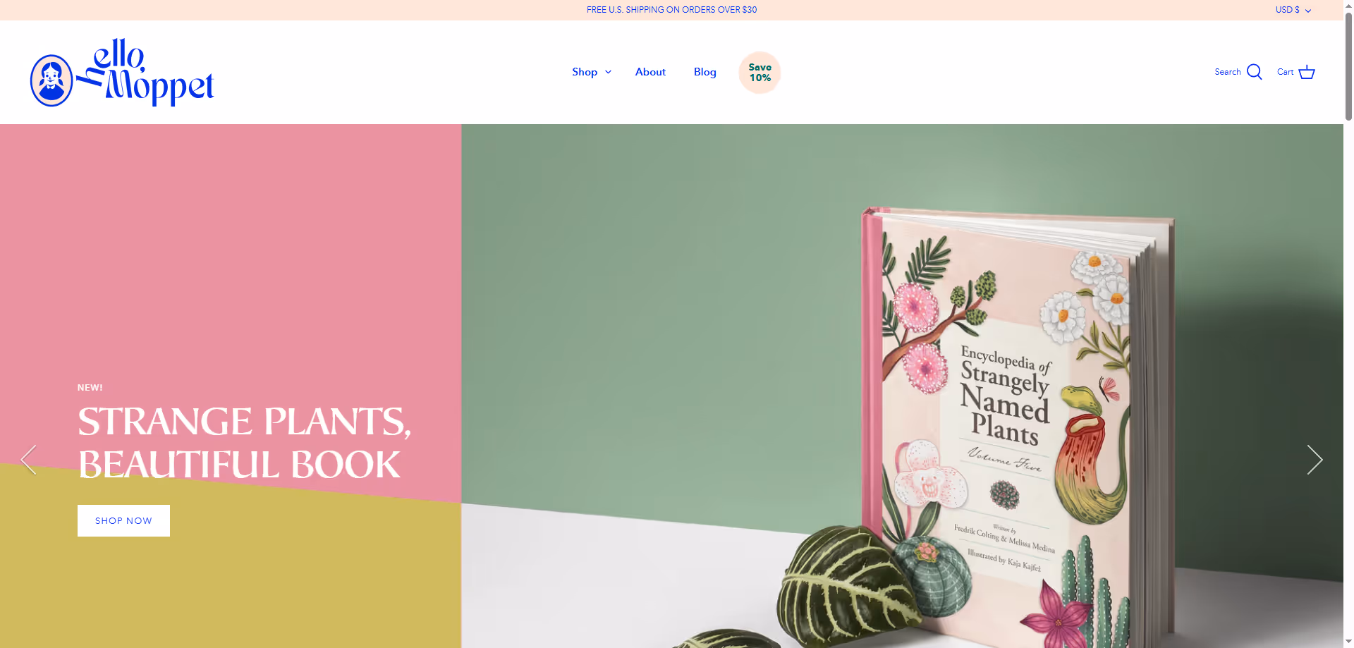 Shopify web site tasarım Örnekleri ve Şablonları