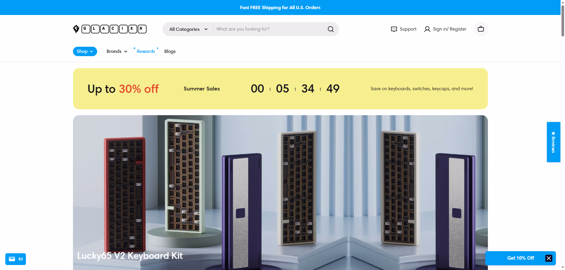 Shopify web site tasarım Örnekleri ve Şablonları