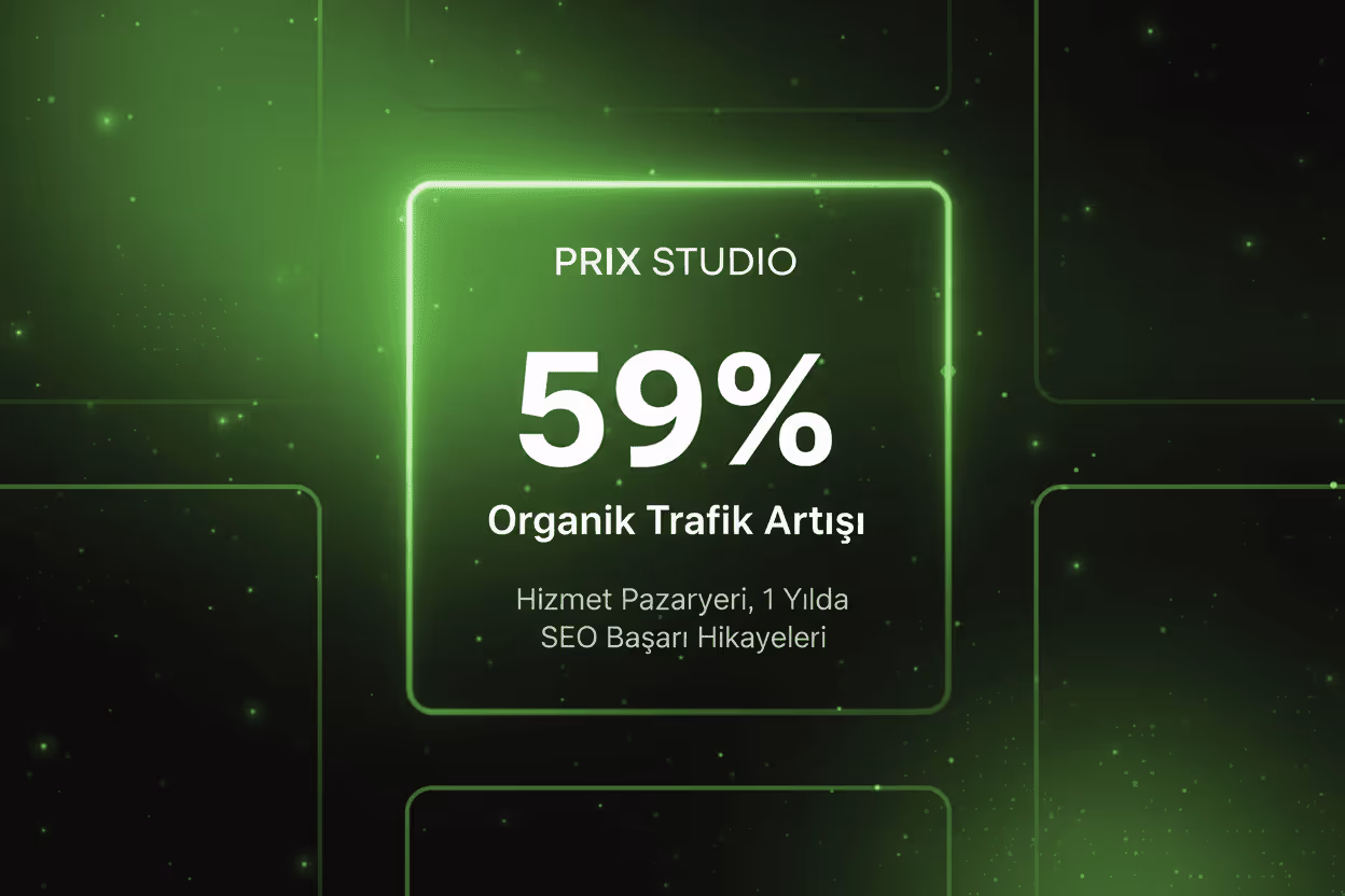 B2C – Servis & Hizmet Pazaryeri 1 Yılda %59 Organik Trafik Artışı