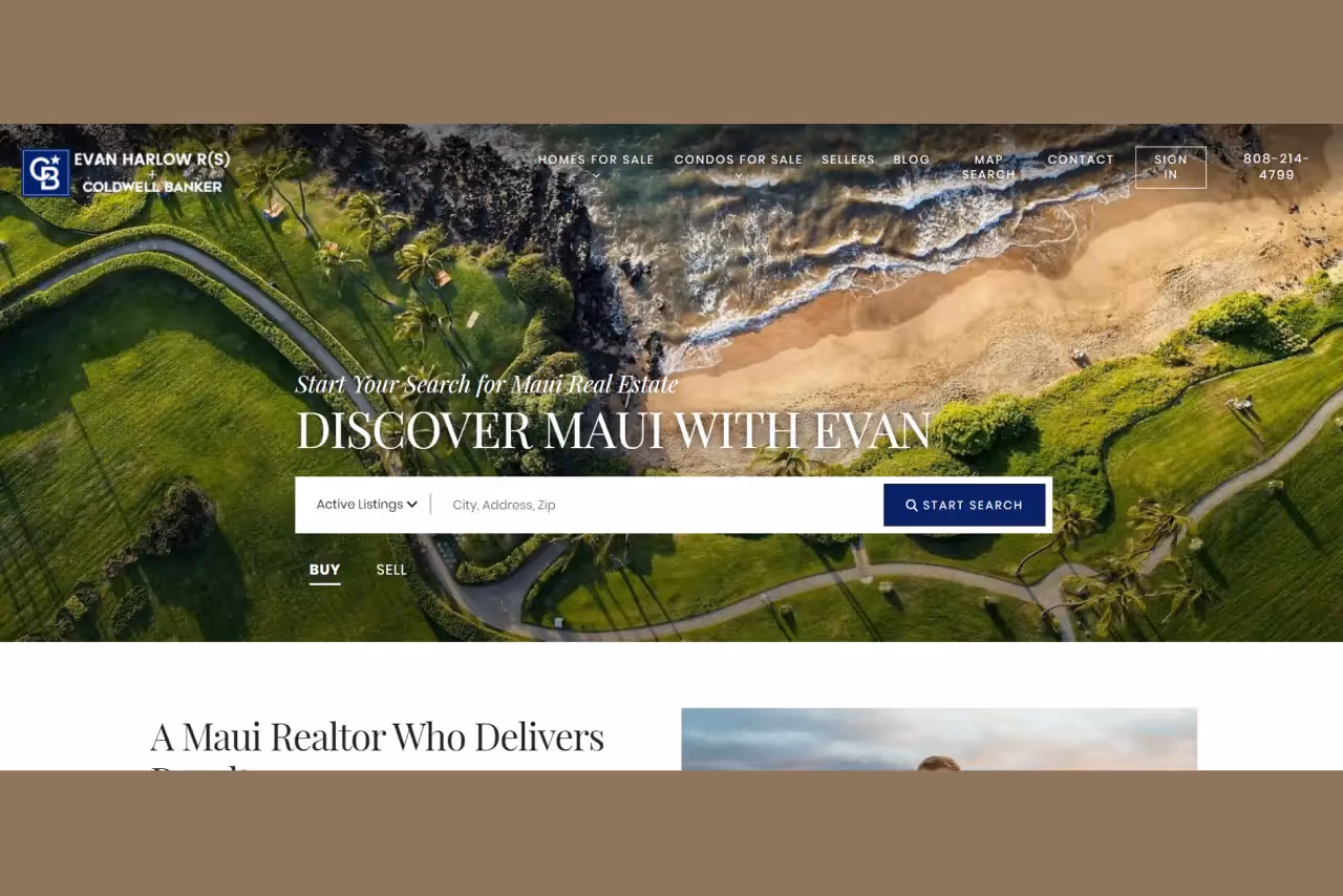 En İyi Emlak Web Sitesi Örnekleri