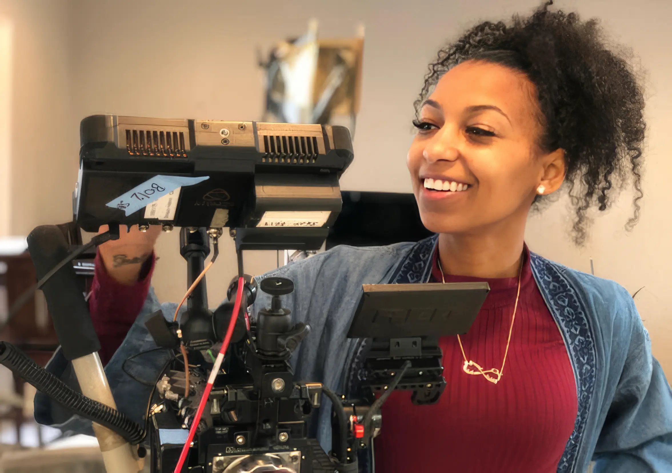 Chelsea producing a project real-time.