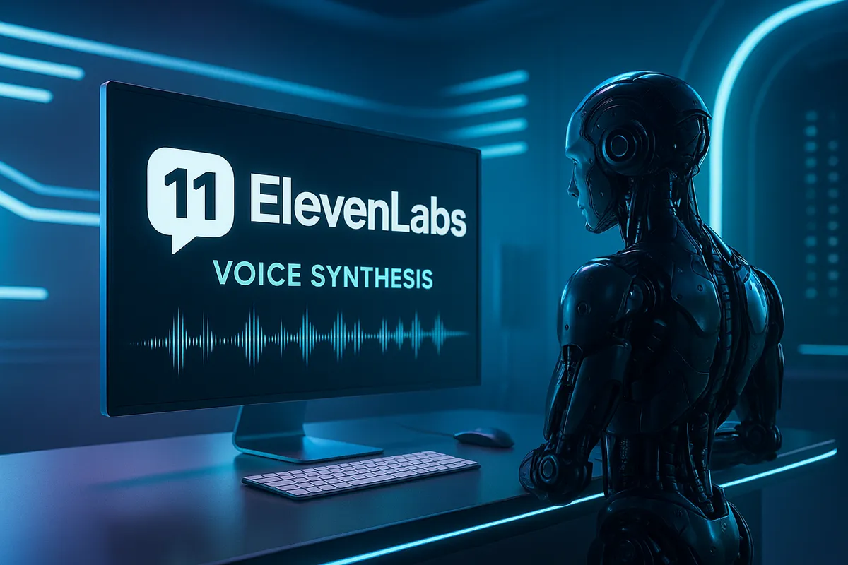 AI robots analyzing digital data streams with futuristic interface – representing top artificial intelligence tools and innovations to know in 2025.