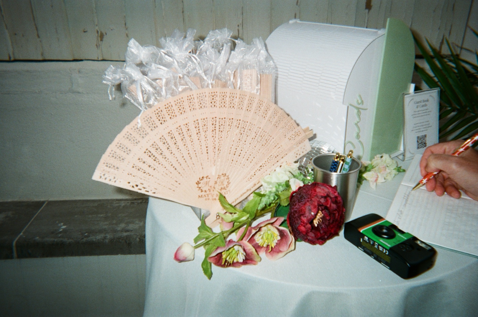 Disposable camera photo from Kate & Matt's wedding