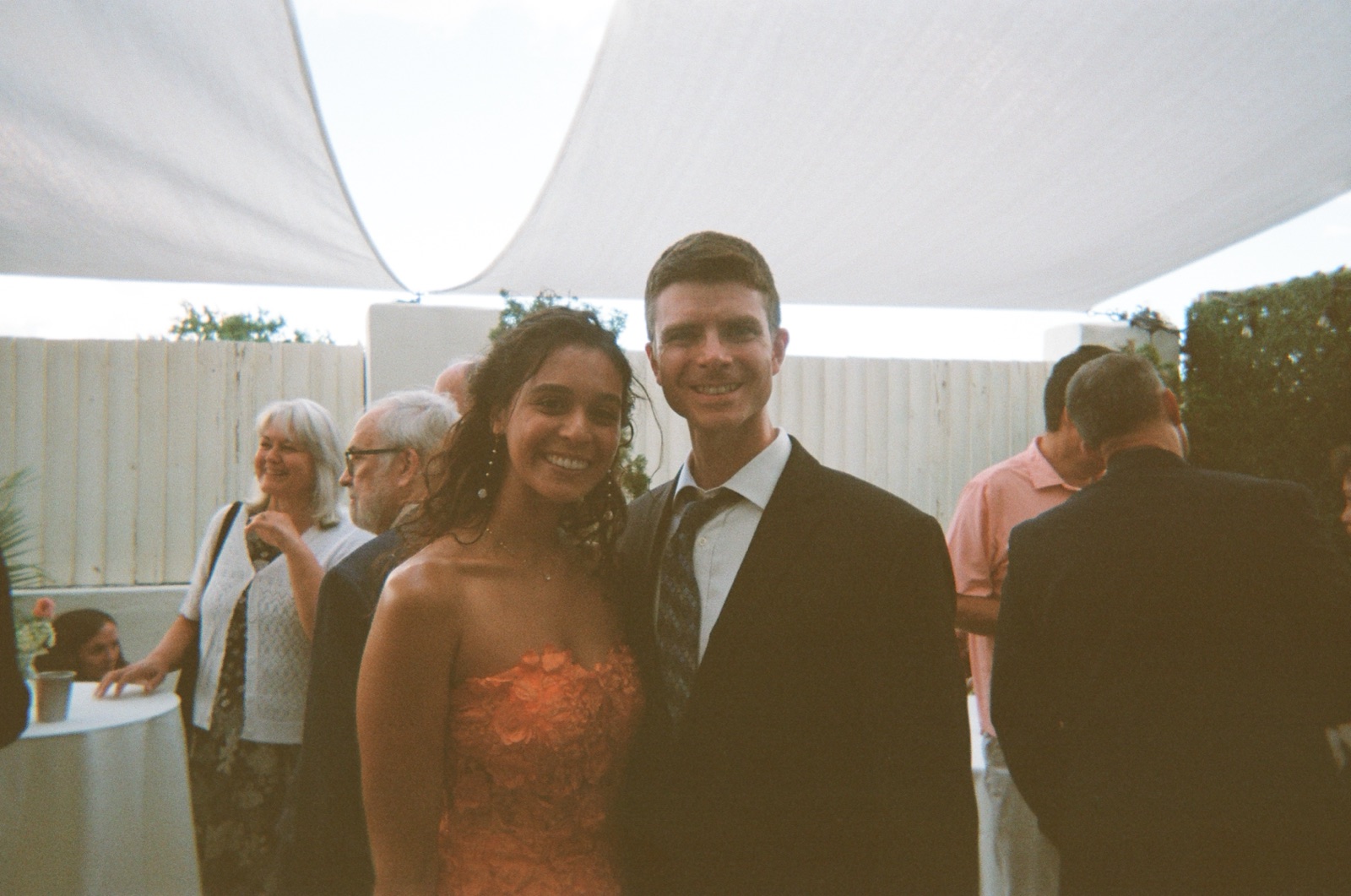 Disposable camera photo from Kate & Matt's wedding