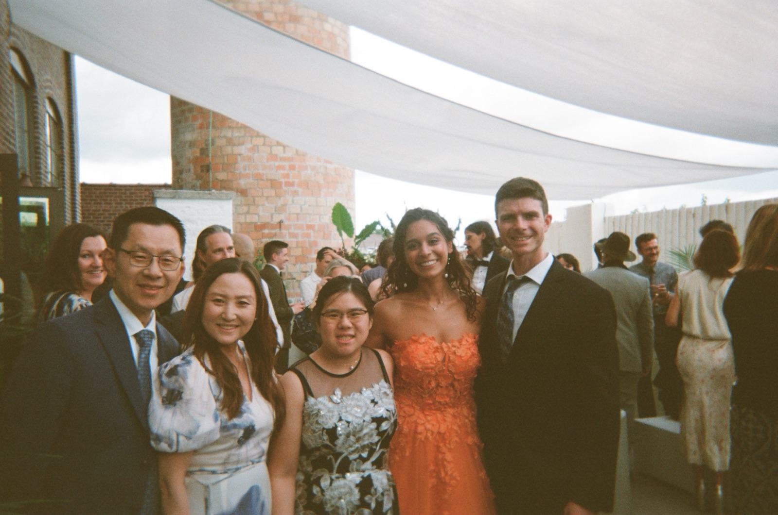Disposable camera photo from Kate & Matt's wedding