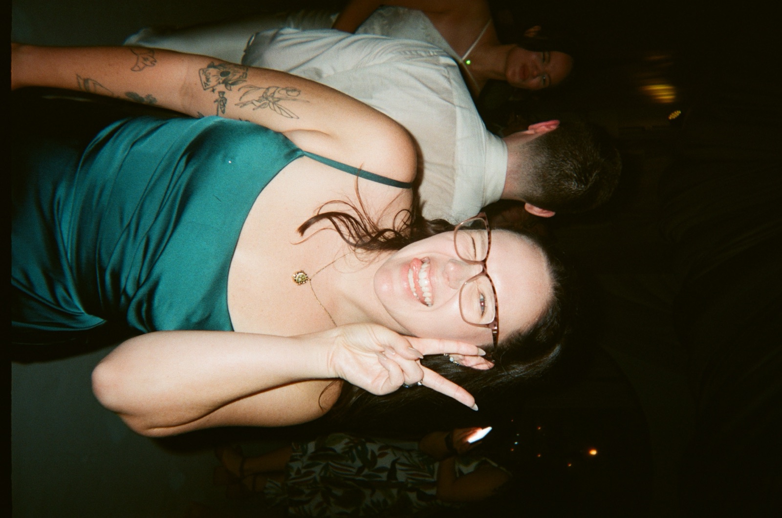 Disposable camera photo from Kate & Matt's wedding