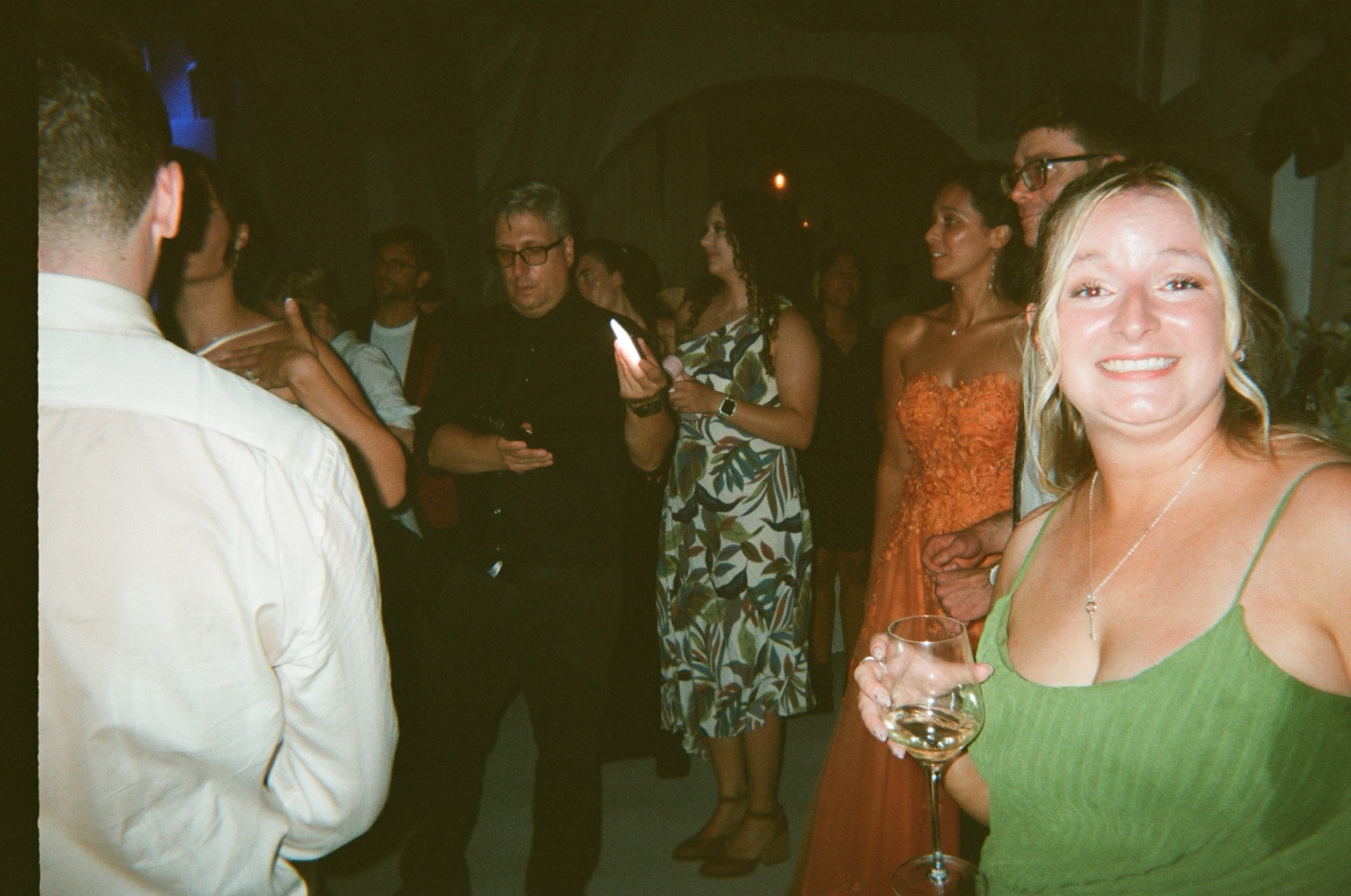 Disposable camera photo from Kate & Matt's wedding