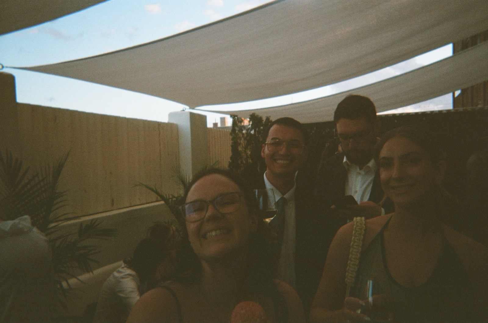 Disposable camera photo from Kate & Matt's wedding