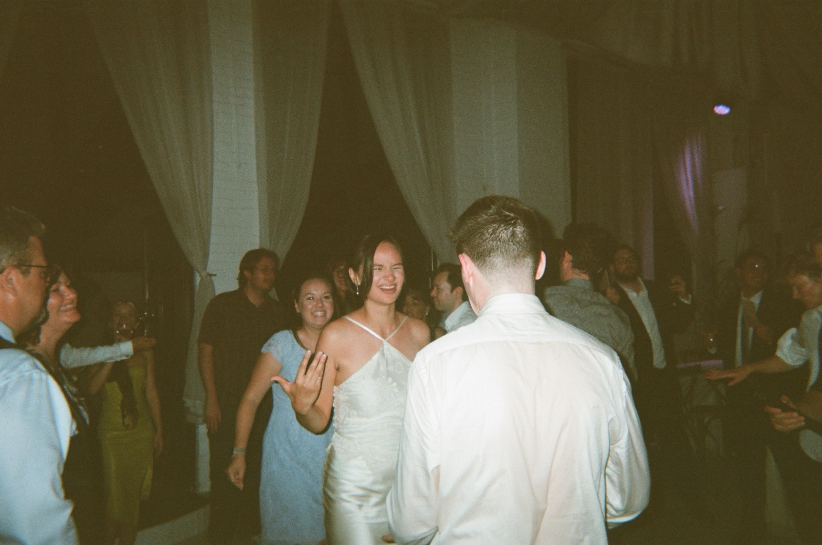 Disposable camera photo from Kate & Matt's wedding