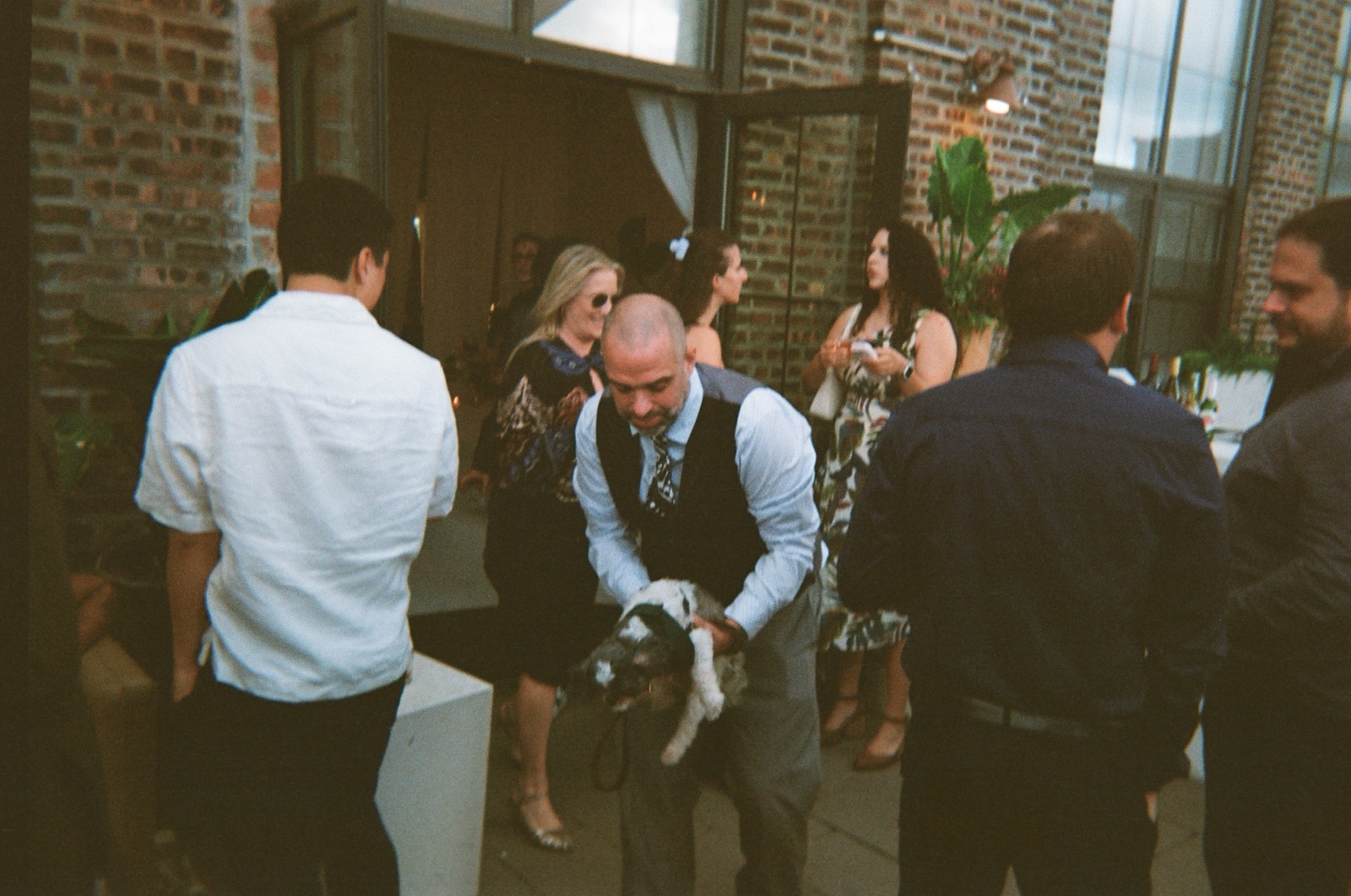 Disposable camera photo from Kate & Matt's wedding