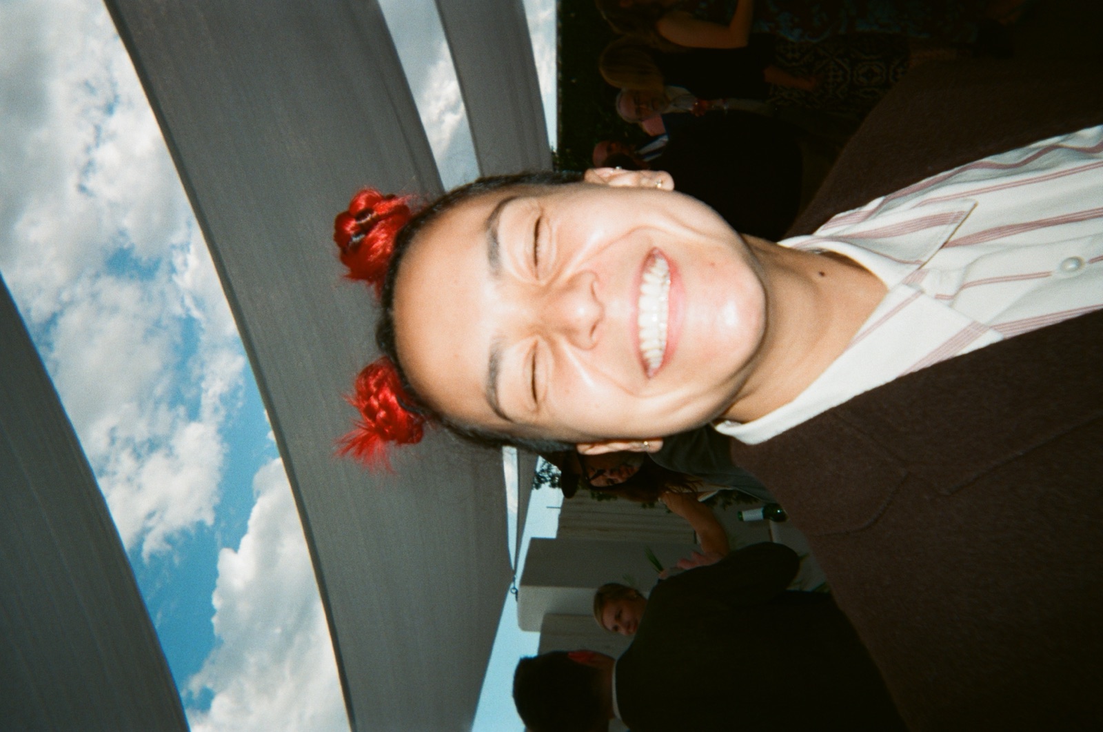 Disposable camera photo from Kate & Matt's wedding