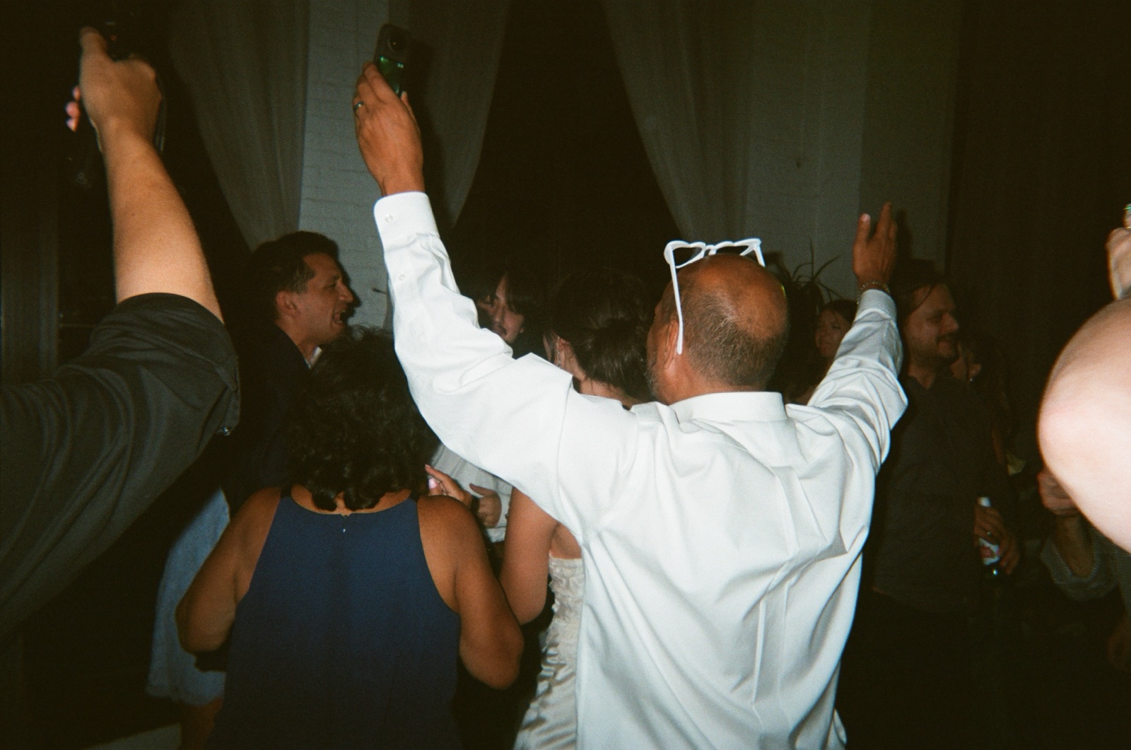 Disposable camera photo from Kate & Matt's wedding