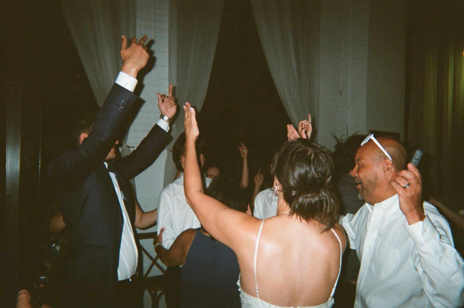 Disposable camera photo from Kate & Matt's wedding