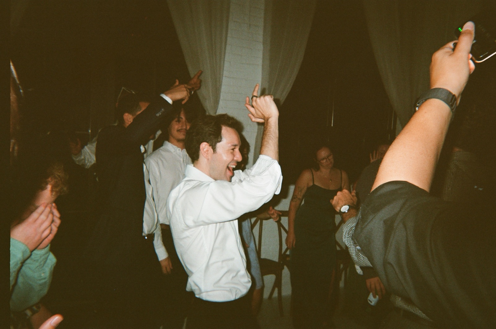 Disposable camera photo from Kate & Matt's wedding
